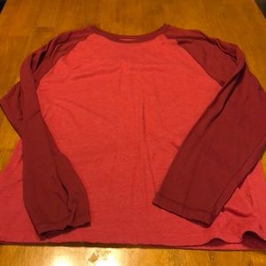 Men’s Long Sleeve Baseball Tee